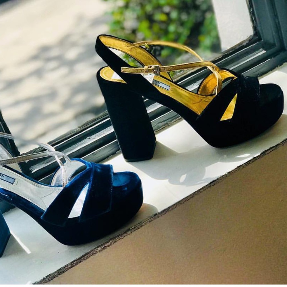 Authentic PRADA Heels Sz. 39.5/9.5